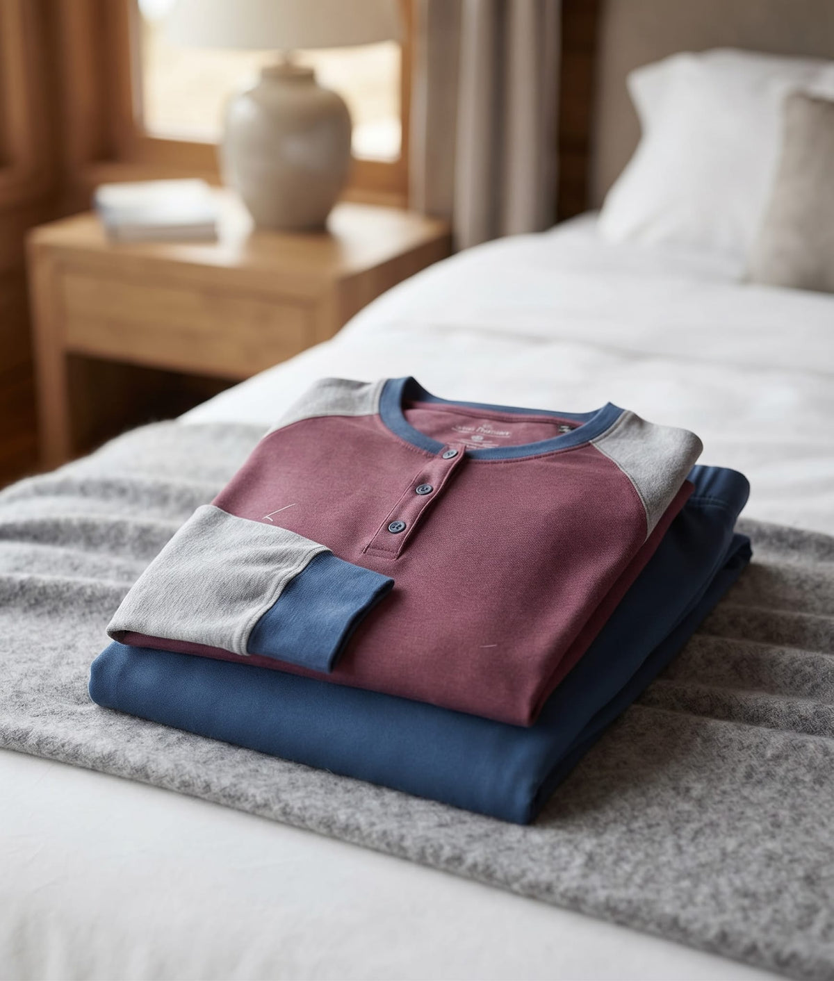 Pigiama Autunno/Inverno Uomo Karel SK1259PLU 50 100% CO - The King Luxury