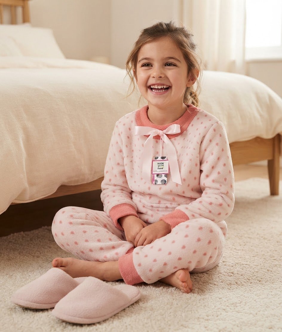Pigiama Bimba Autunno/Inverno Milk And Honey PB0208 7/8 anni 100% CO - The King Luxury