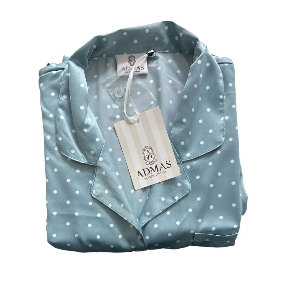 Pigiama Donna Admas Mujer Woman – Pantalone Lungo e Camicia Aperta Tipo Uomo - The King Luxury
