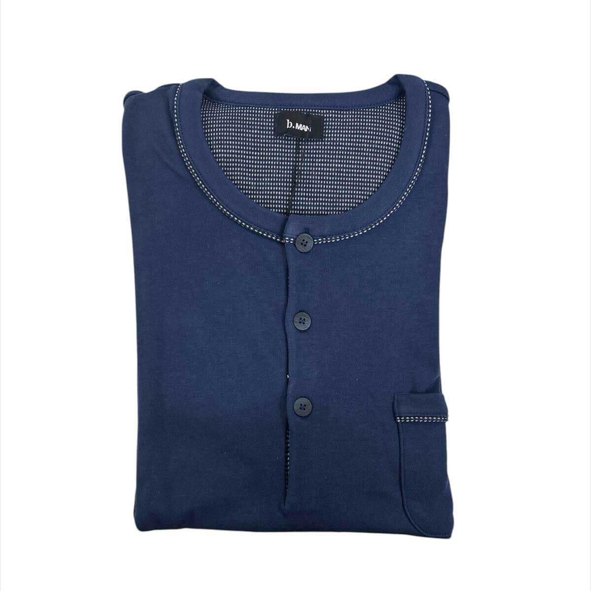 Pigiama Donna Autunno/Inverno Bisbigli BQ203627 – Serafino in Jersey Modal Manica e Pantalone Lungo - The King Luxury