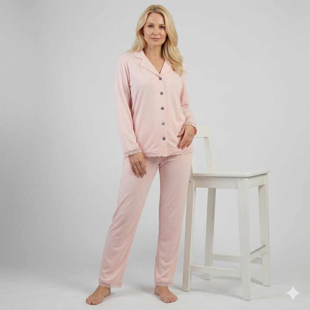 Pigiama Donna Primavera/Estate Freddy FP - 26 - 002 - PLA XL - The King Luxury