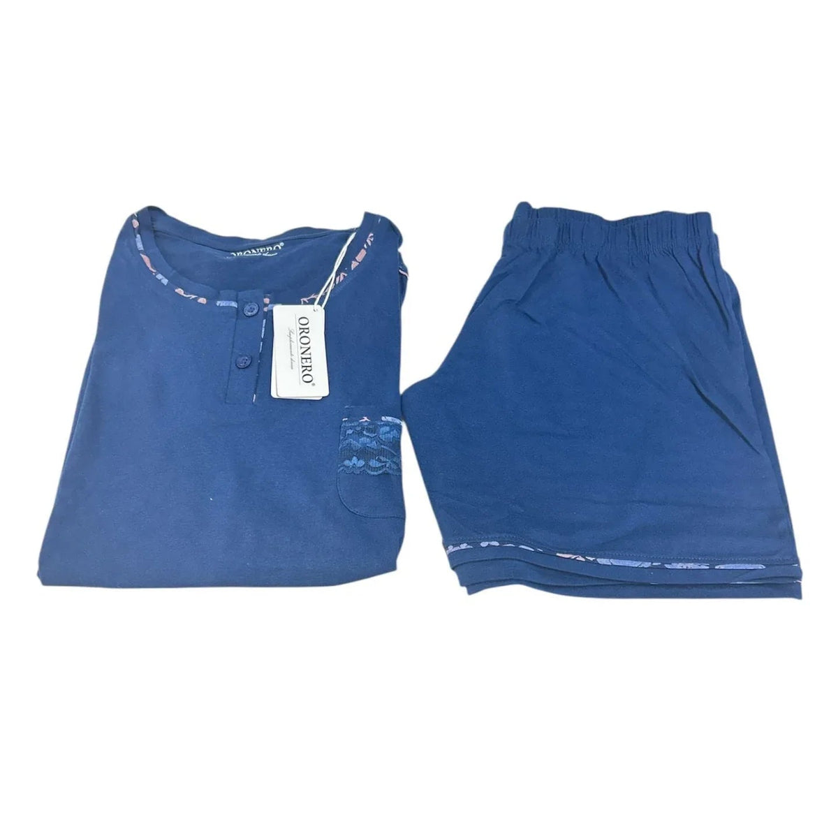 Pigiama Donna Primavera/Estate Oronero OD418 Cotone - The King Luxury