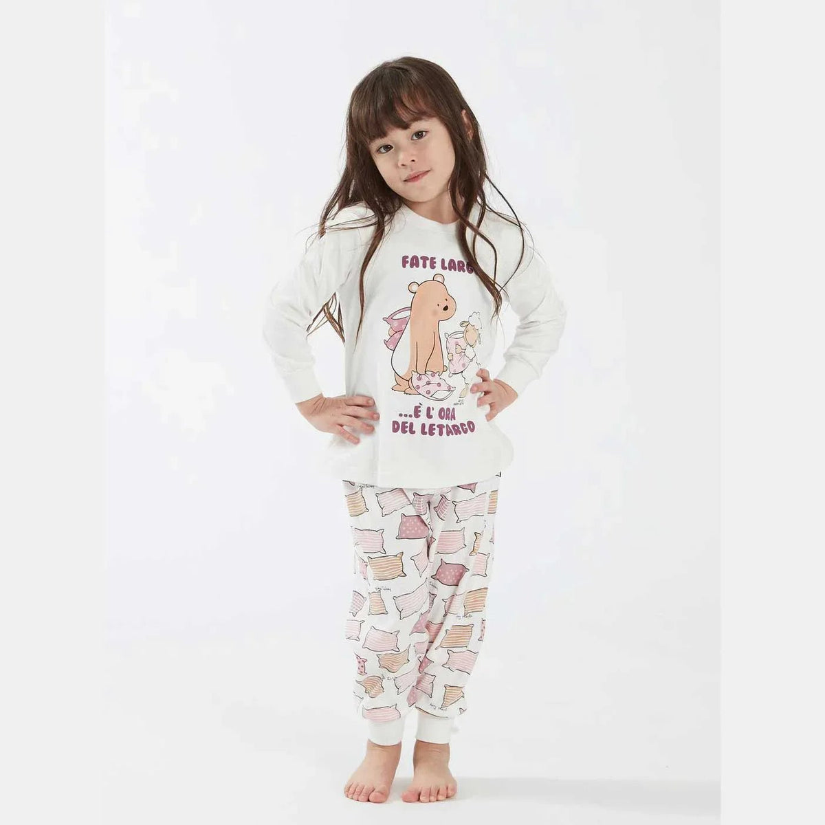 Pigiama Primavera/Estate bimba Happy People Letargo - The King Luxury