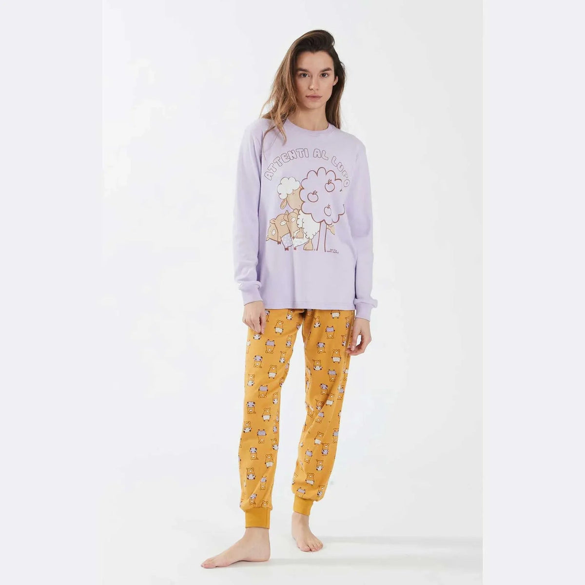Pigiama Primavera/Estate Donna Happy People Attenti - The King Luxury