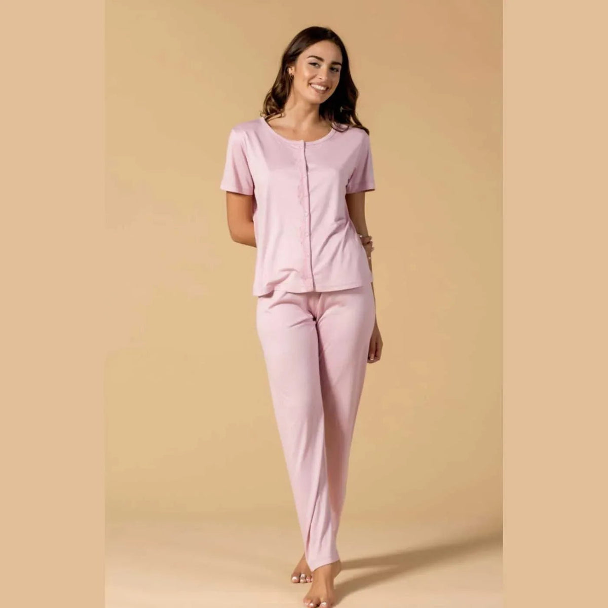 Pigiama Primavera/Estate Donna Milk And Honey Viscosa S Cotone - The King Luxury