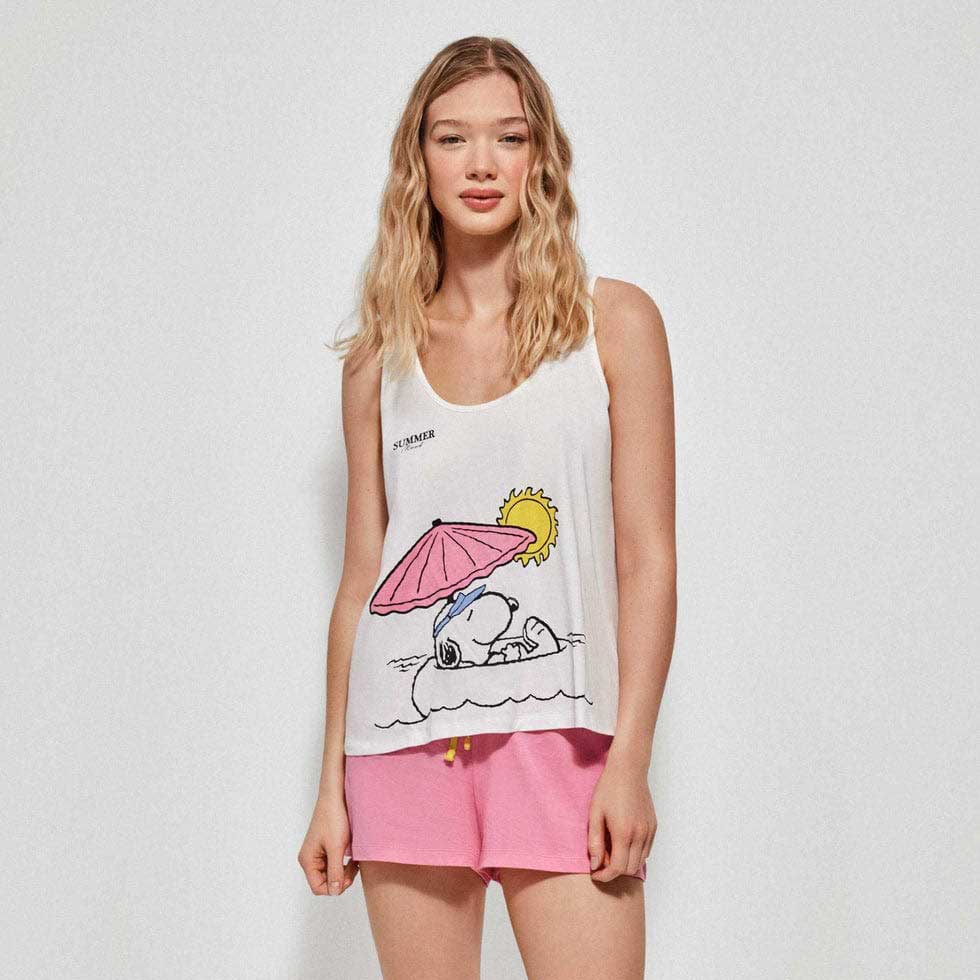 Pigiama Primavera/Estate Gisela Estampado - The King Luxury