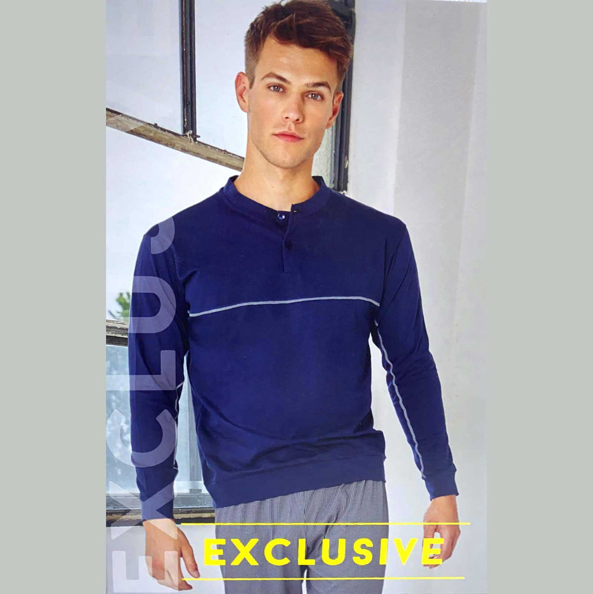 Pigiama Primavera/Estate Uomo Exclusive P756/B - The King Luxury