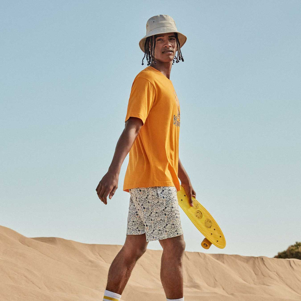 Pigiama Primavera/Estate Uomo Gisela Amarillo - The King Luxury