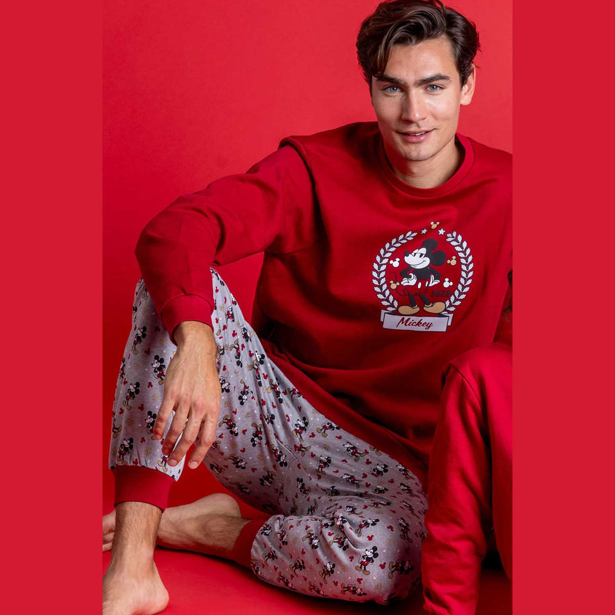 Pigiama Uomo Disney 62221 S - The King Luxury