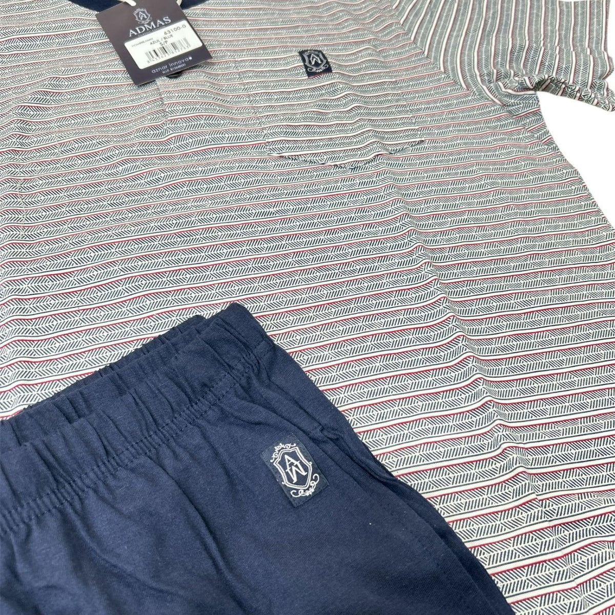 Pigiama Uomo Primavera/Estate Admas 63100 - 0 S - The King Luxury