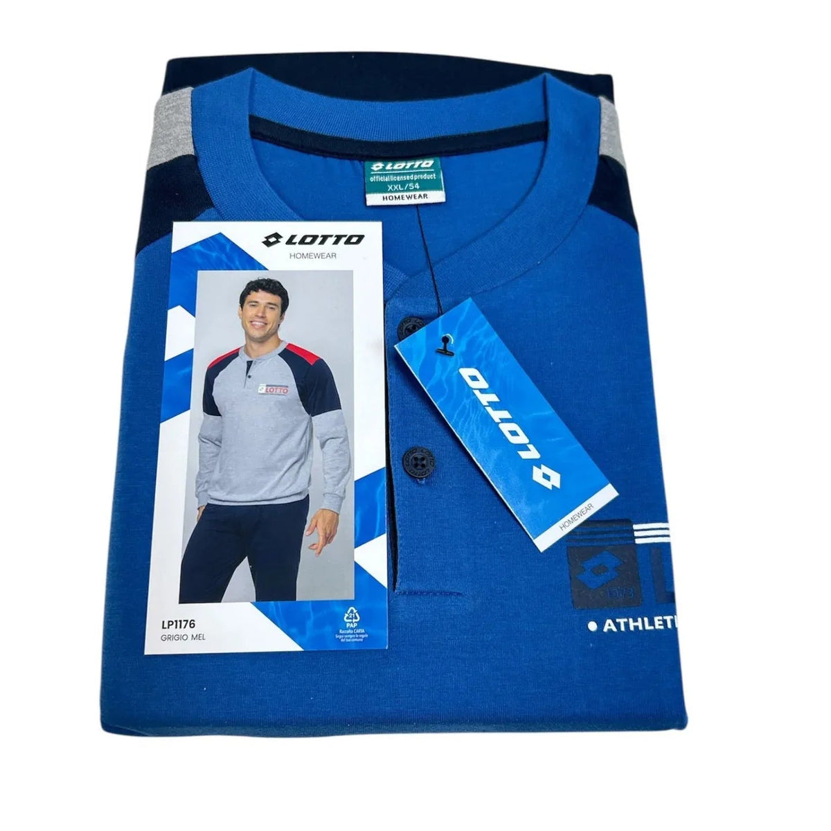 Pigiama Uomo Primavera/Estate Lotto LP1176 Cotone - The King Luxury