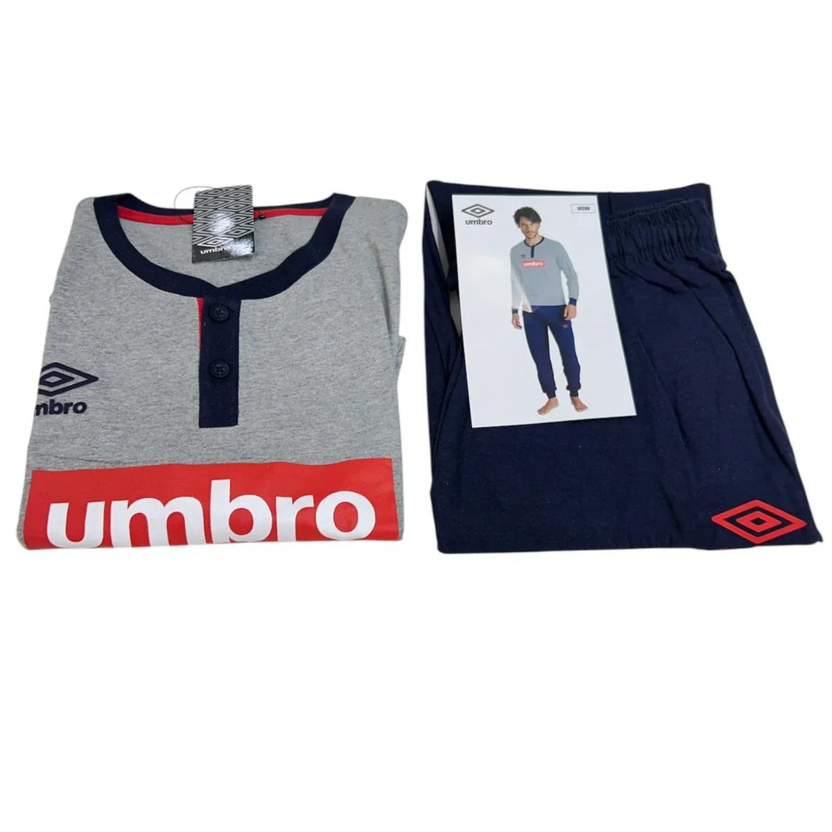 Pigiama Uomo Primavera/Estate Umbro UPJ10260S Cotone - The King Luxury