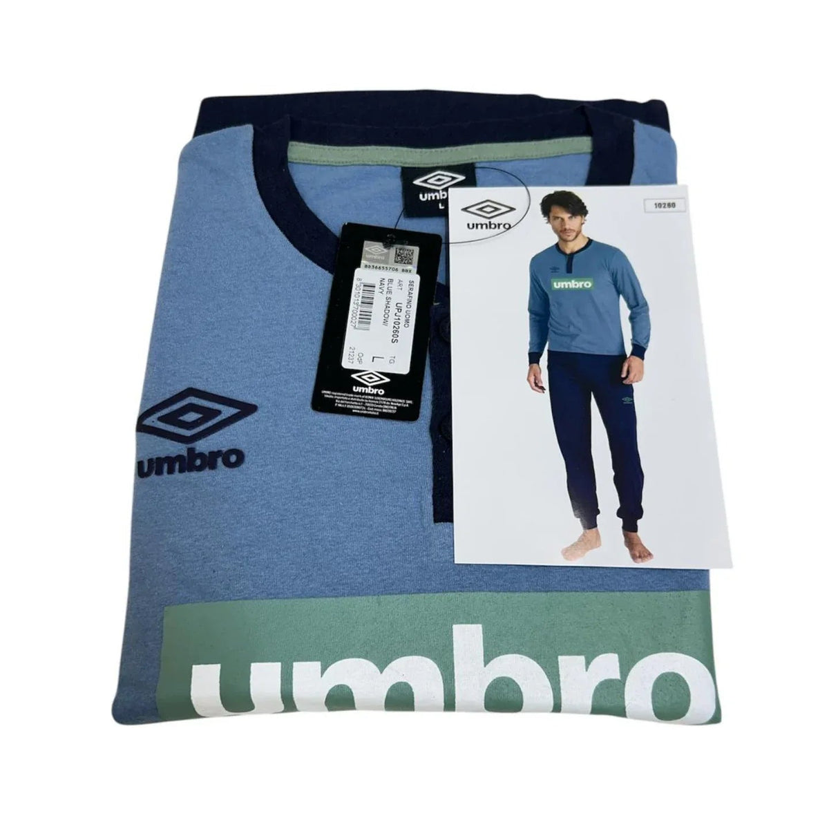Pigiama Uomo Primavera/Estate Umbro UPJ10260S Cotone - The King Luxury