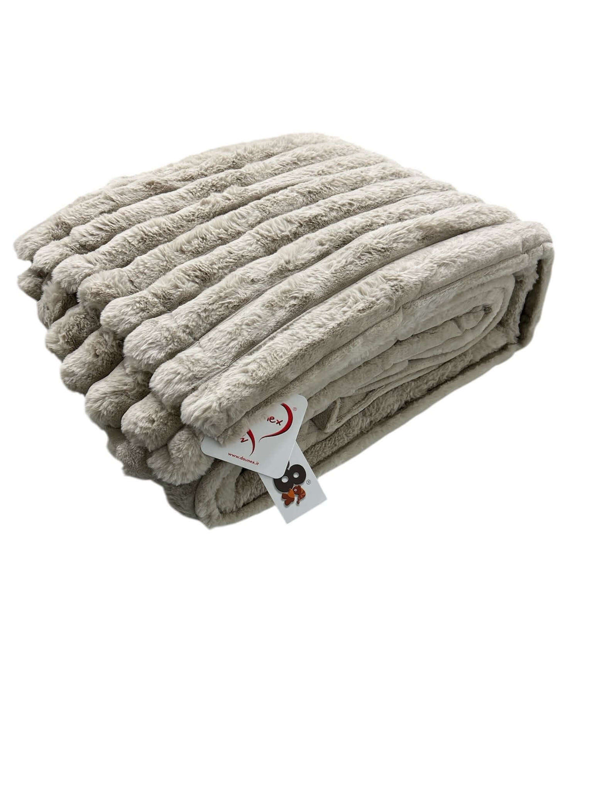 Plaid Daunex Trendy Rigata in Microfibra 200x250 - The King Luxury