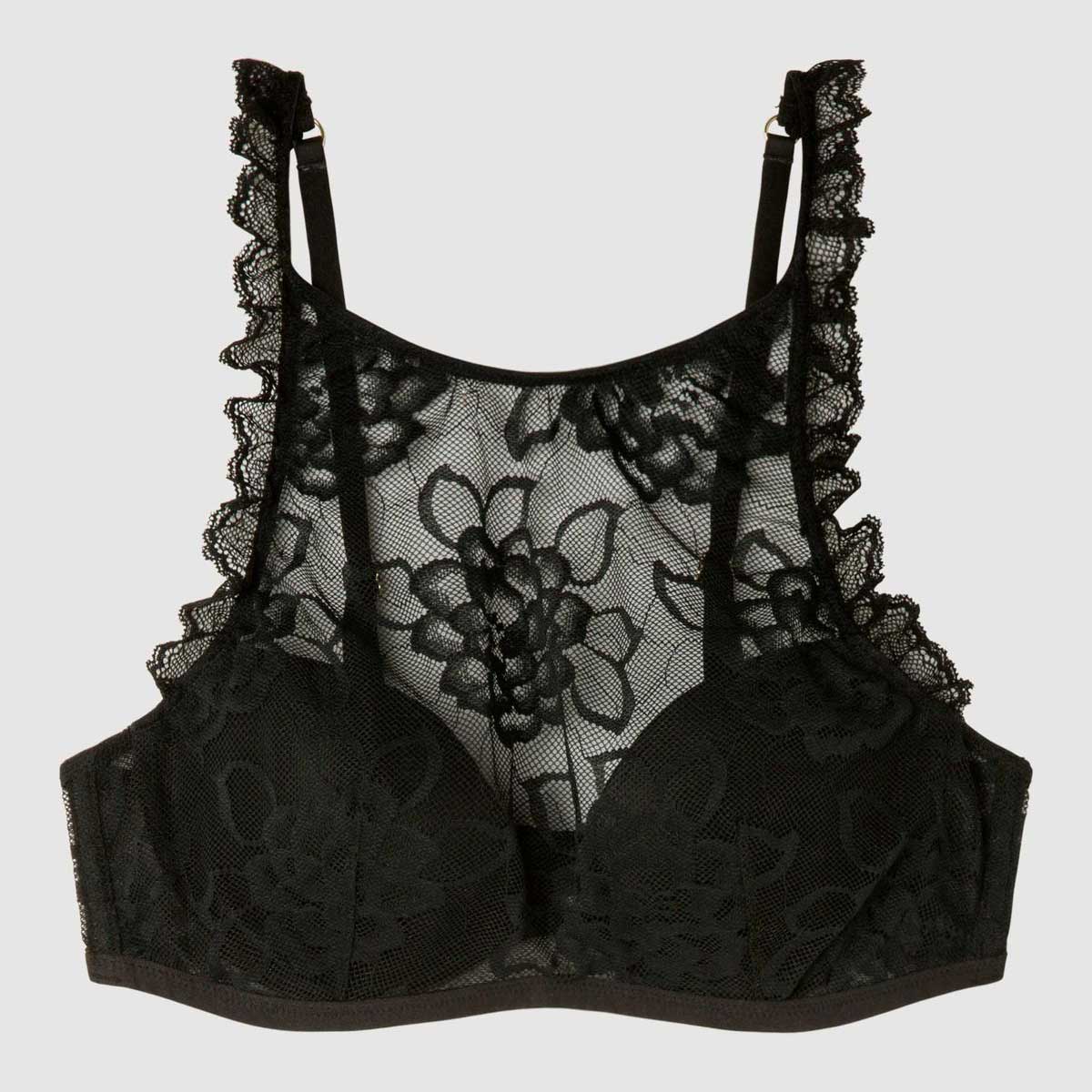 Reggiseno Gisela Negro - The King Luxury