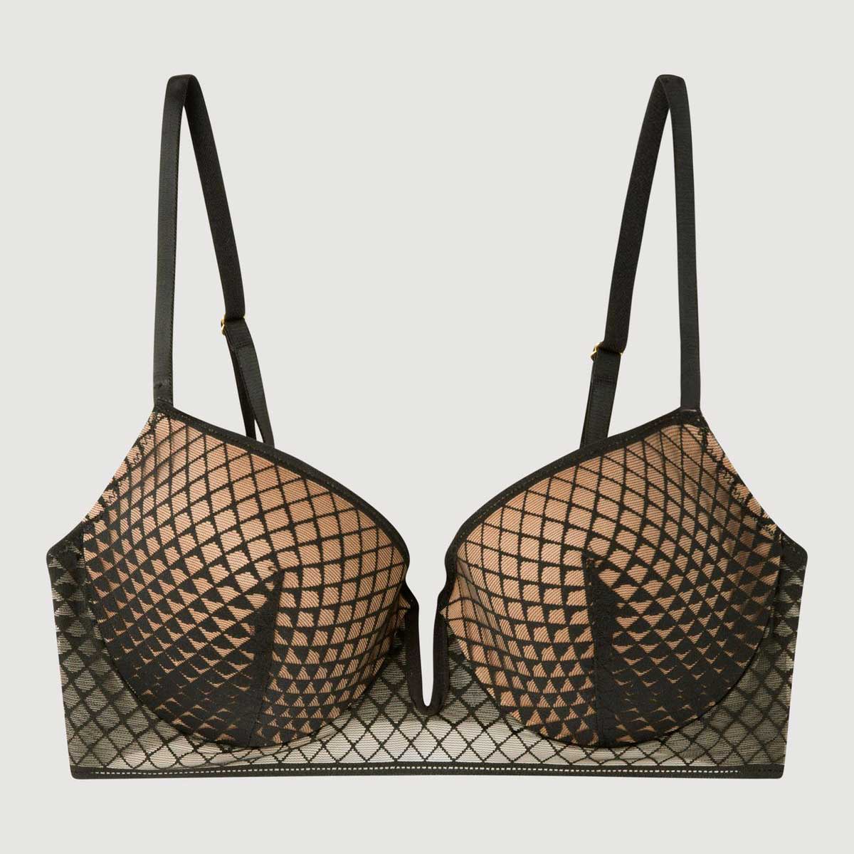 Reggiseno Gisela Negro - The King Luxury