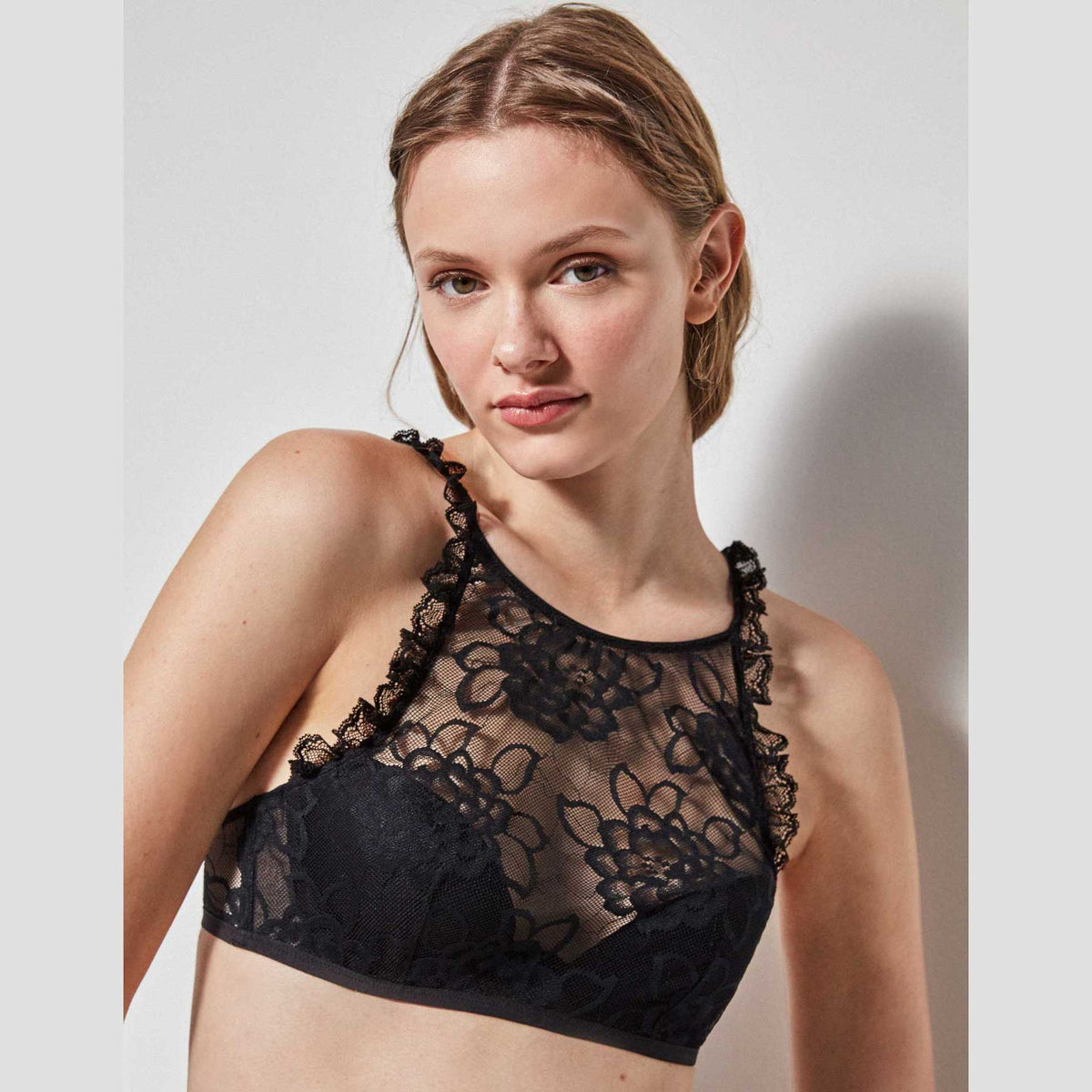 Reggiseno Gisela Negro - The King Luxury