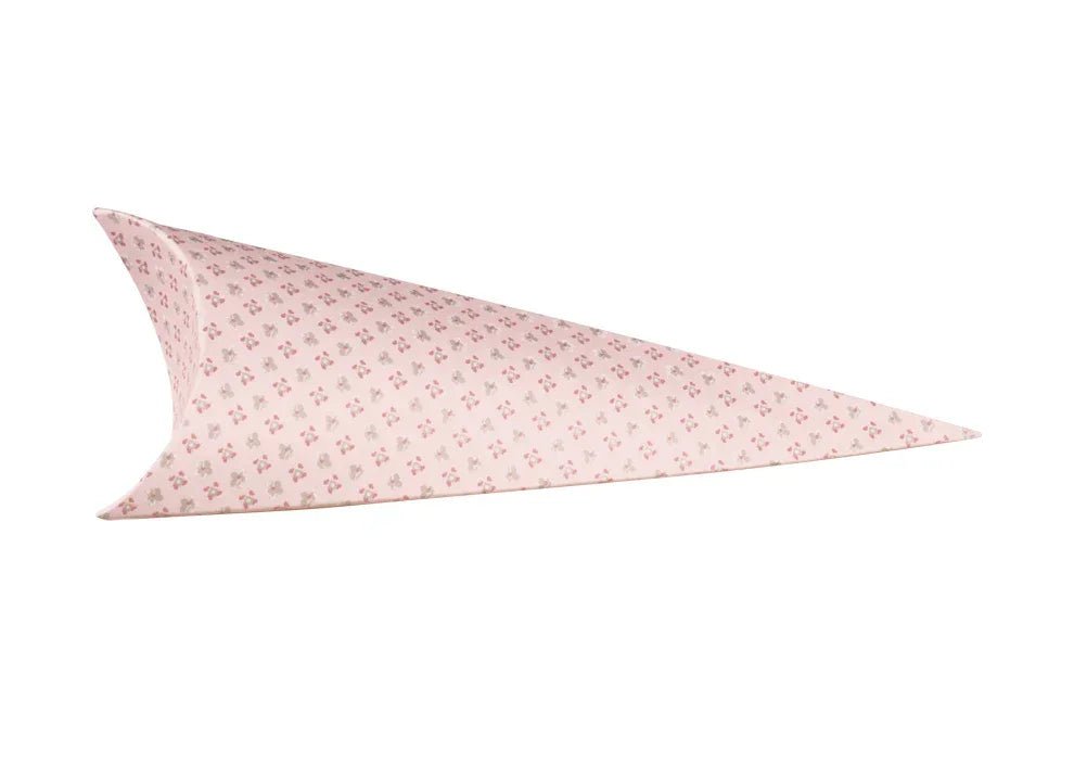 Scatolina Nascita Bimba Cono Florentina Bloom Rosa - The King Luxury