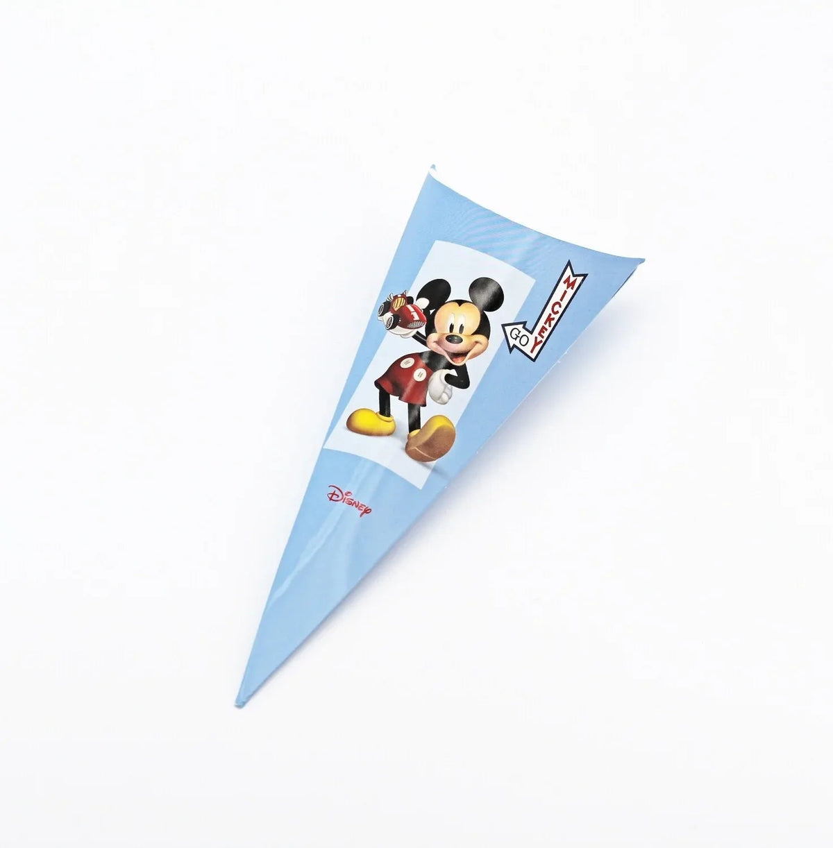 Scatolina Nascita Bimbo Cono Disney Topolino Mickey Blu - The King Luxury