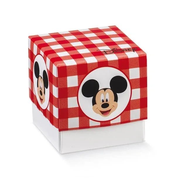 Scatolina Nascita Bimbo Disney Topolino Rosso - The King Luxury