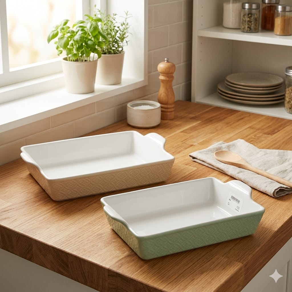 Set 2 Pirofile Flower Evviva 6280 - The King Luxury
