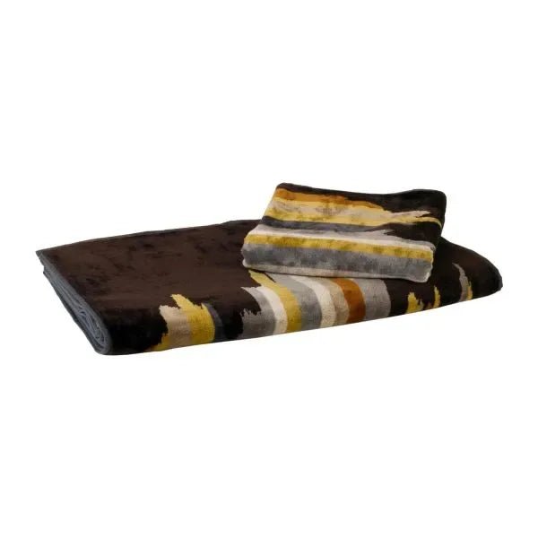 Set Asciugamani 1+1 Mirabello Carrara John Spugna di Cotone - The King Luxury