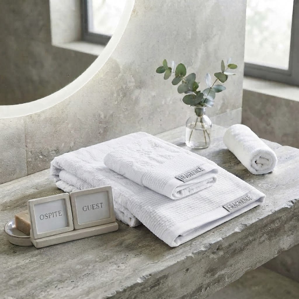 Set Asciugamani 1+1 Papalina Saadian in Spugna 100% Cotone - The King Luxury