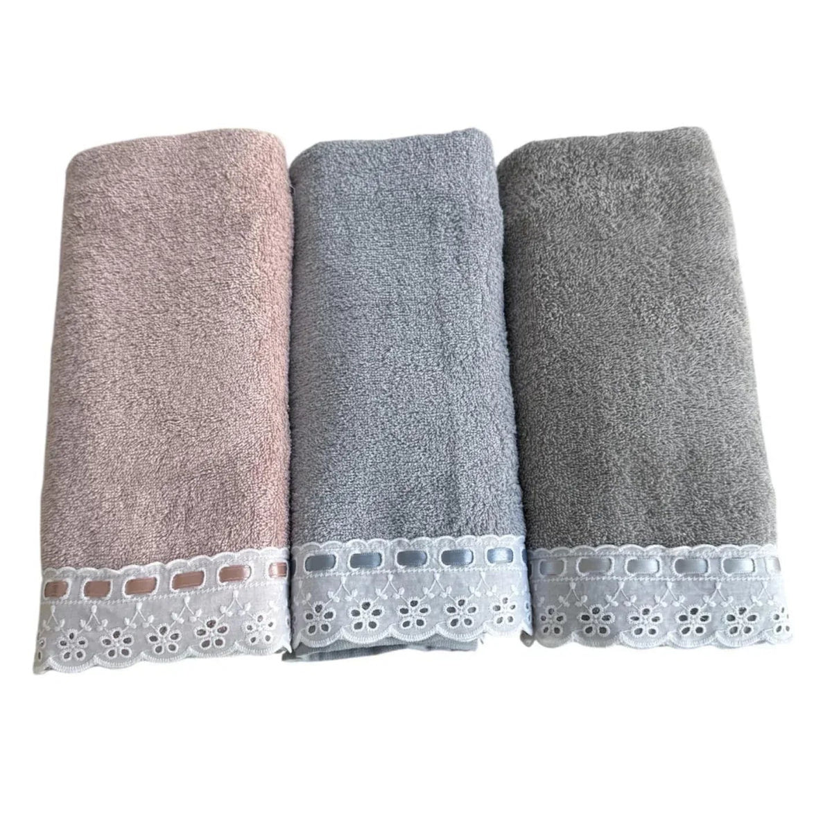 Set Asciugamani 3+3 Alexander Tuscany Home Colors Spugna di Cotone - The King Luxury
