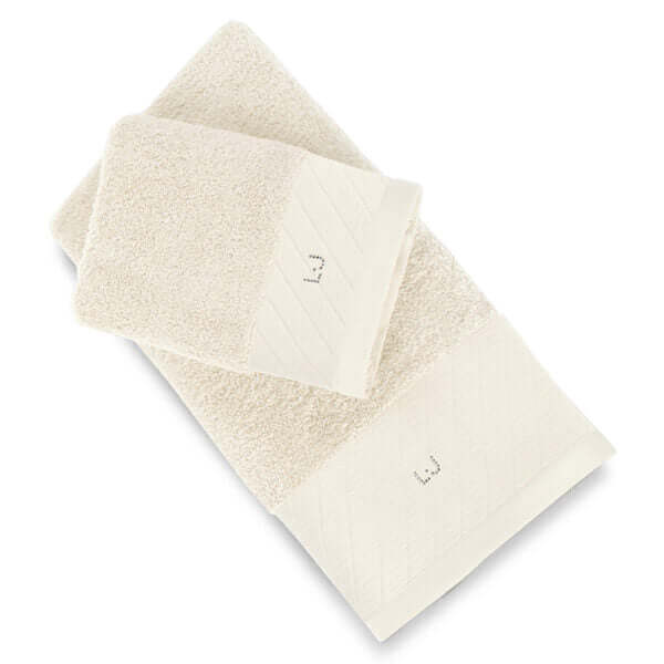 Set Asciugamani Liu Jo Diagonal Spugna di Cotone - The King Luxury