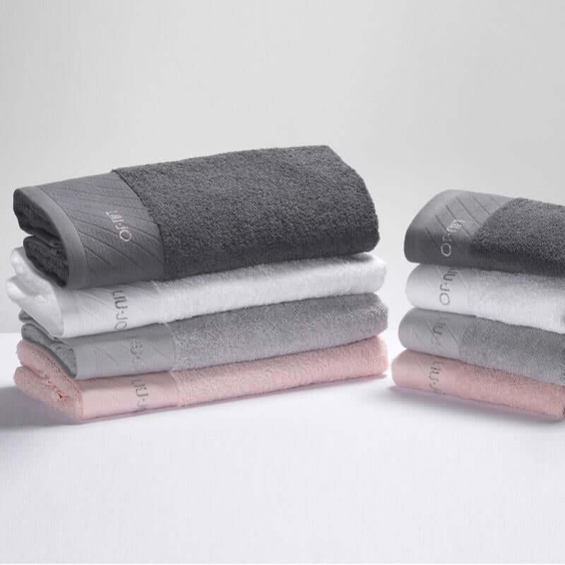 Set Asciugamani Liu Jo Diagonal Spugna di Cotone - The King Luxury