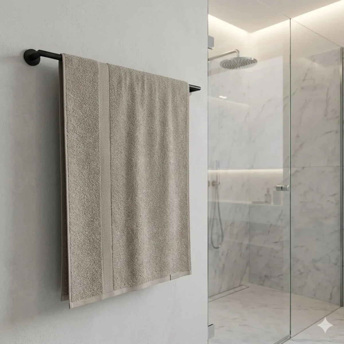 Telo Bagno Maestri Cotonieri Eternity 90x140 cm in Spugna di Cotone - The King Luxury
