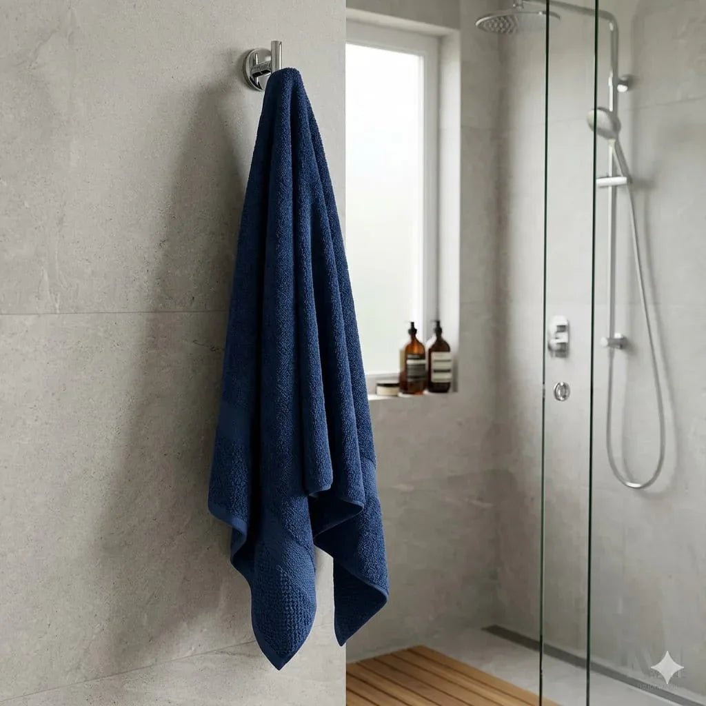 Telo Bagno Maestri Cotonieri Eternity 90x140 cm in Spugna di Cotone - The King Luxury