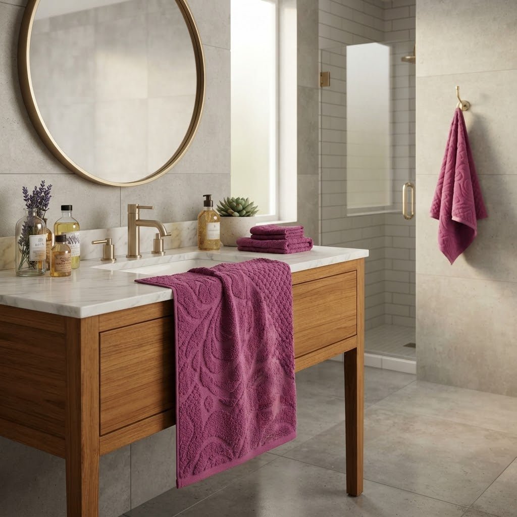 Telo Bagno Papalina Doria in Spugna 100% Cotone Jacquard - The King Luxury
