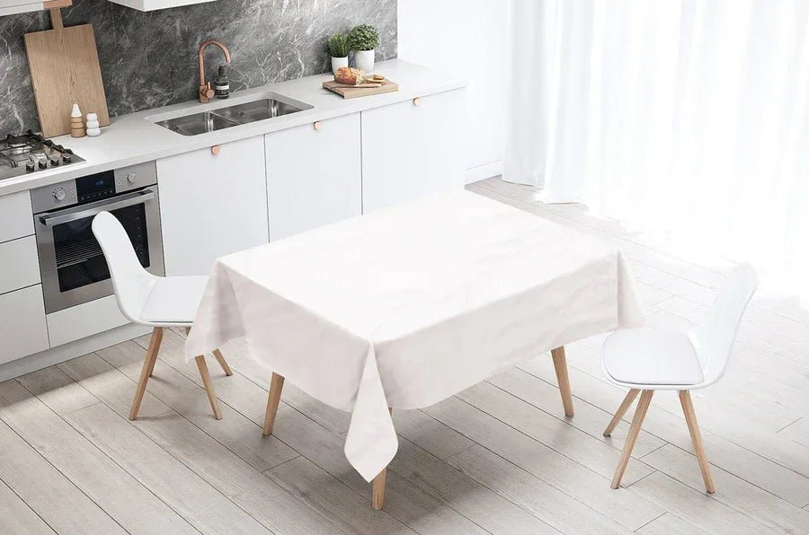 Tovaglia da Tavola Antica Tessitura Italiana Sempre Pulita X12 Poliestere - The King Luxury