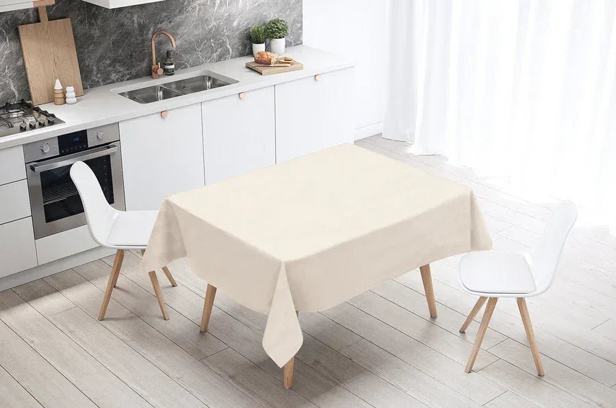 Tovaglia da Tavola Antica Tessitura Italiana Sempre Pulita X12 Poliestere - The King Luxury
