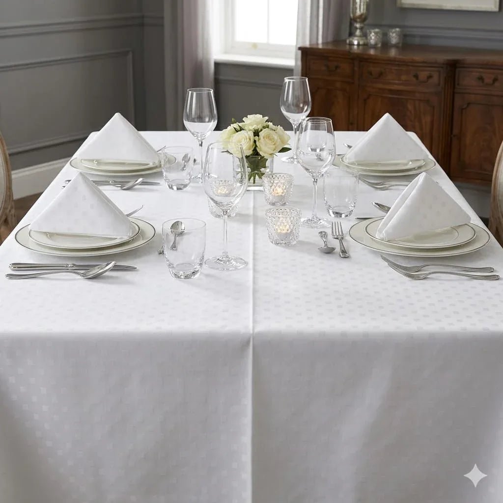 Tovaglia da Tavola Maestri Cotonieri Damina X12 Cotone - The King Luxury