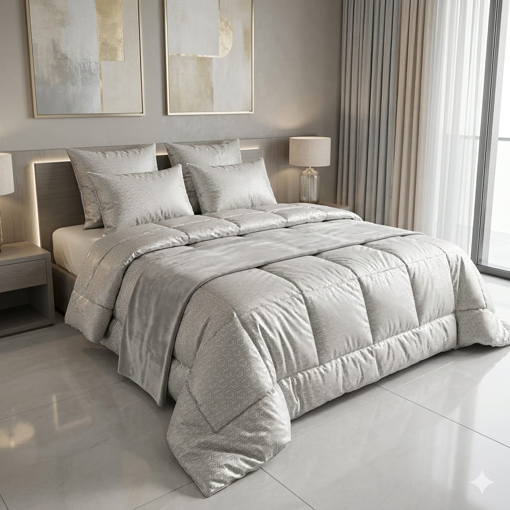 Trapunta Philipp Plein Hexagon Raso - The King Luxury