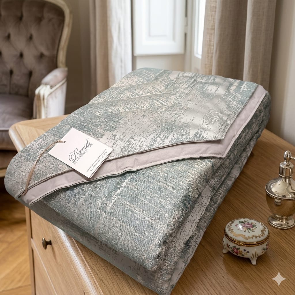 Trapuntino David Jordan Matrimoniale Jacquard - The King Luxury