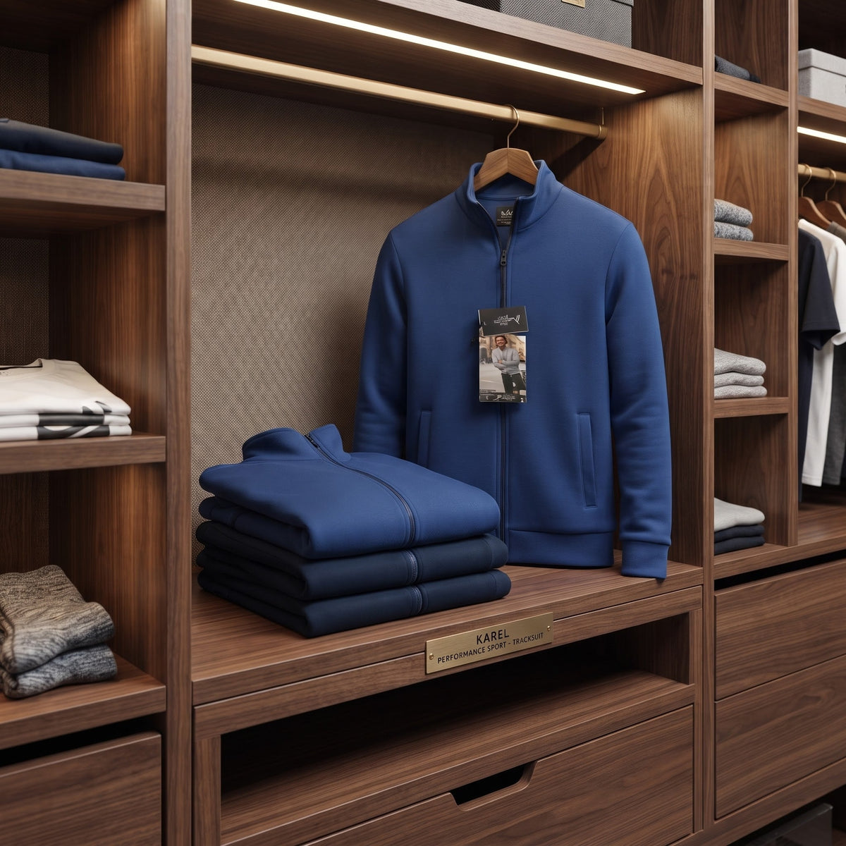 Tuta Uomo Autunno/Inverno Karel PK1419PLUA L - The King Luxury