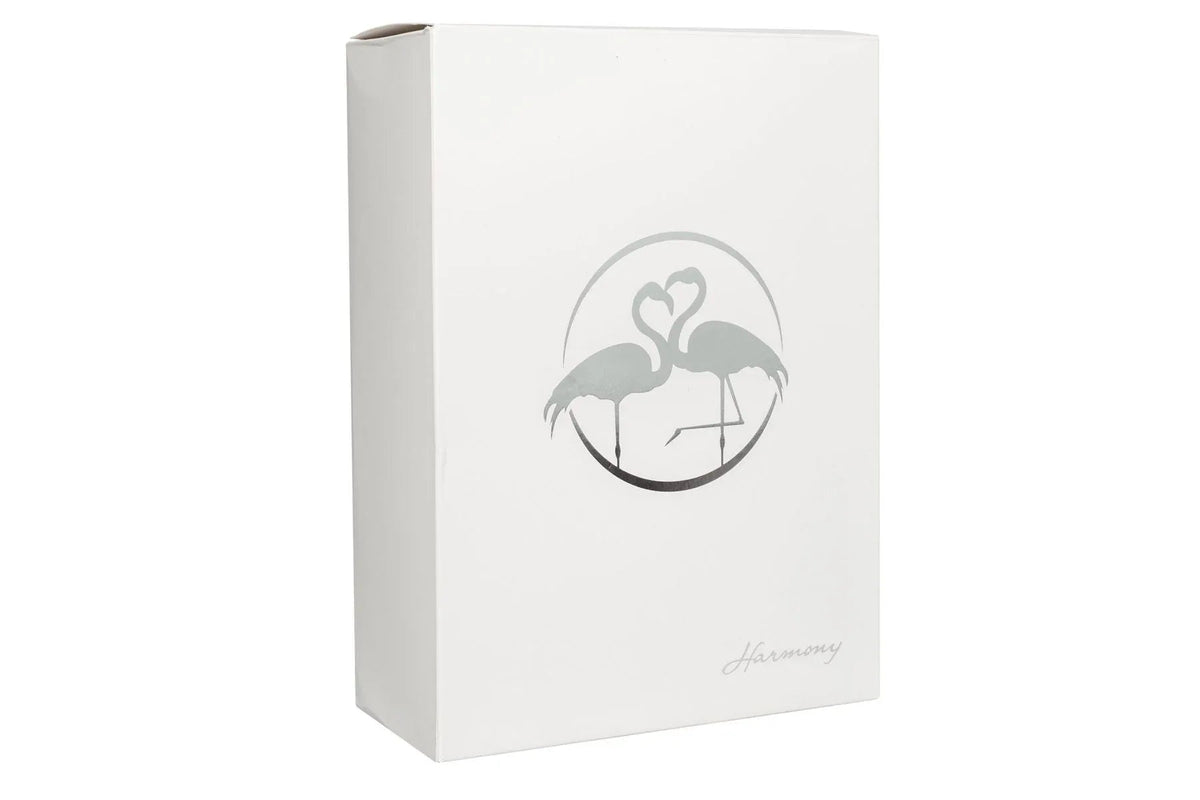 2 Pezzi Matrimonio Harmony Porta candela con glitter Cristallo - The King Luxury