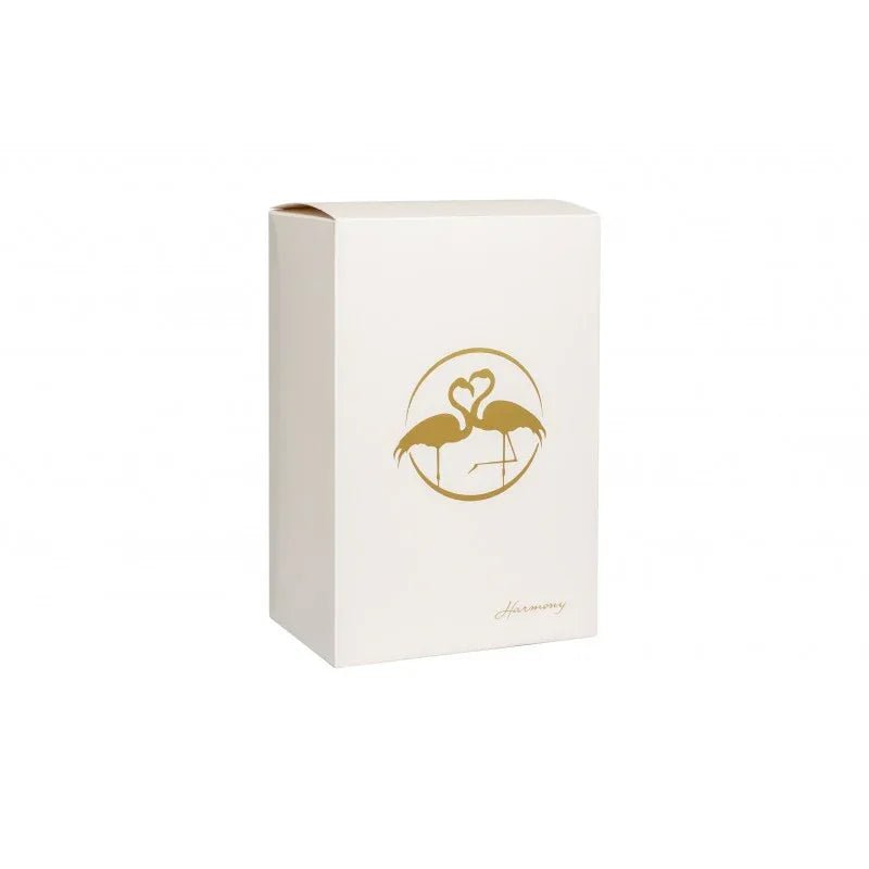 2 Pezzi Matrimonio Harmony Porta candela con glitter oro Cristallo - The King Luxury
