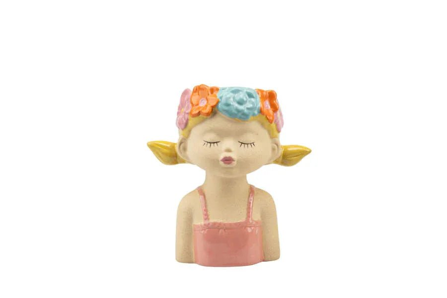2 Pezzi Matrimonio Harmony Vasetto figurine ceramica - The King Luxury