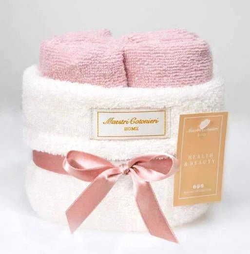 Cestino Lavette Maestri Cotonieri 30x30 con Cestino Elegante - The King Luxury