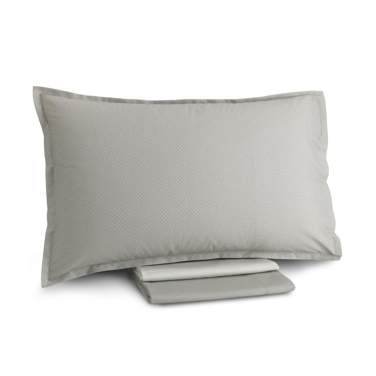 Completo Lenzuola Trussardi Tie Sabbia Raso Cotone Matrimoniale - The King Luxury