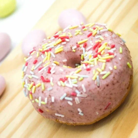 Donuts Papa Fragola Senza Glutine Non Fritti – 6 pz - The King Luxury