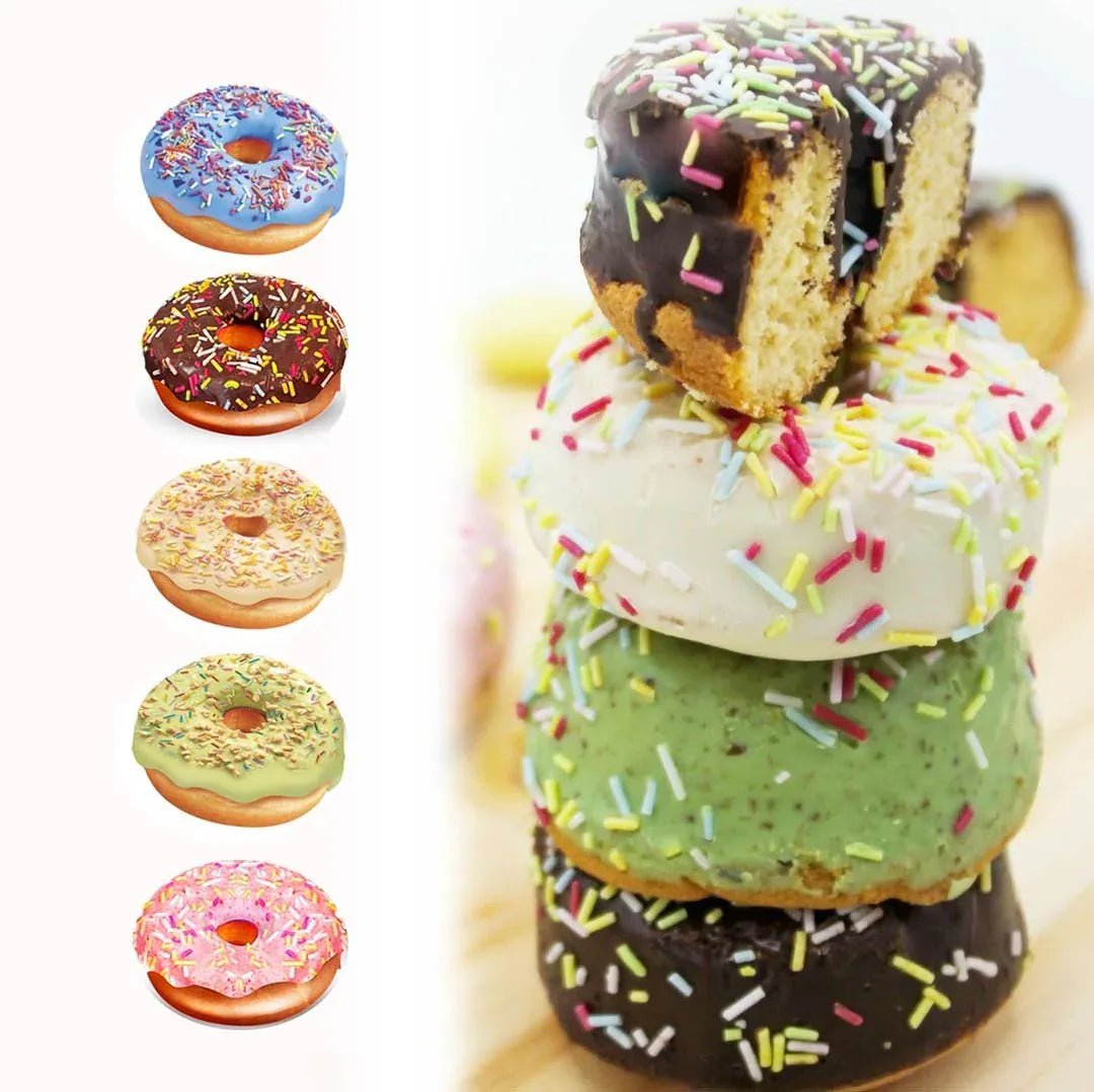 Donuts Papa Fragola Senza Glutine Non Fritti – 6 pz - The King Luxury