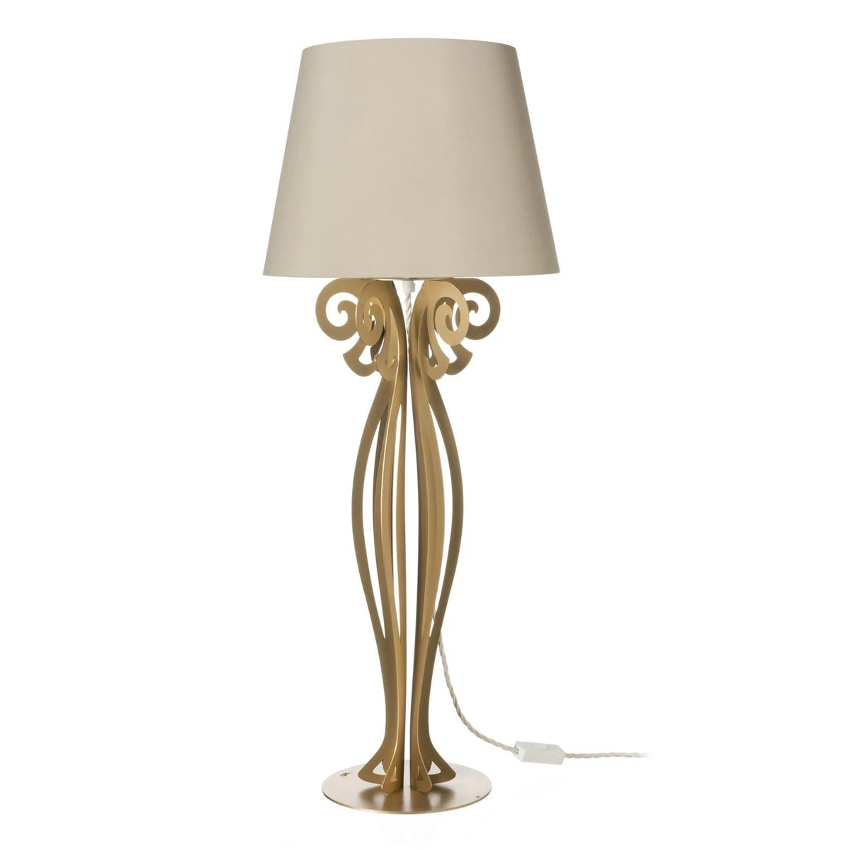 Lampada da Tavolo Circeo Arti & Mestieri in Ferro – Design Moderno - The King Luxury