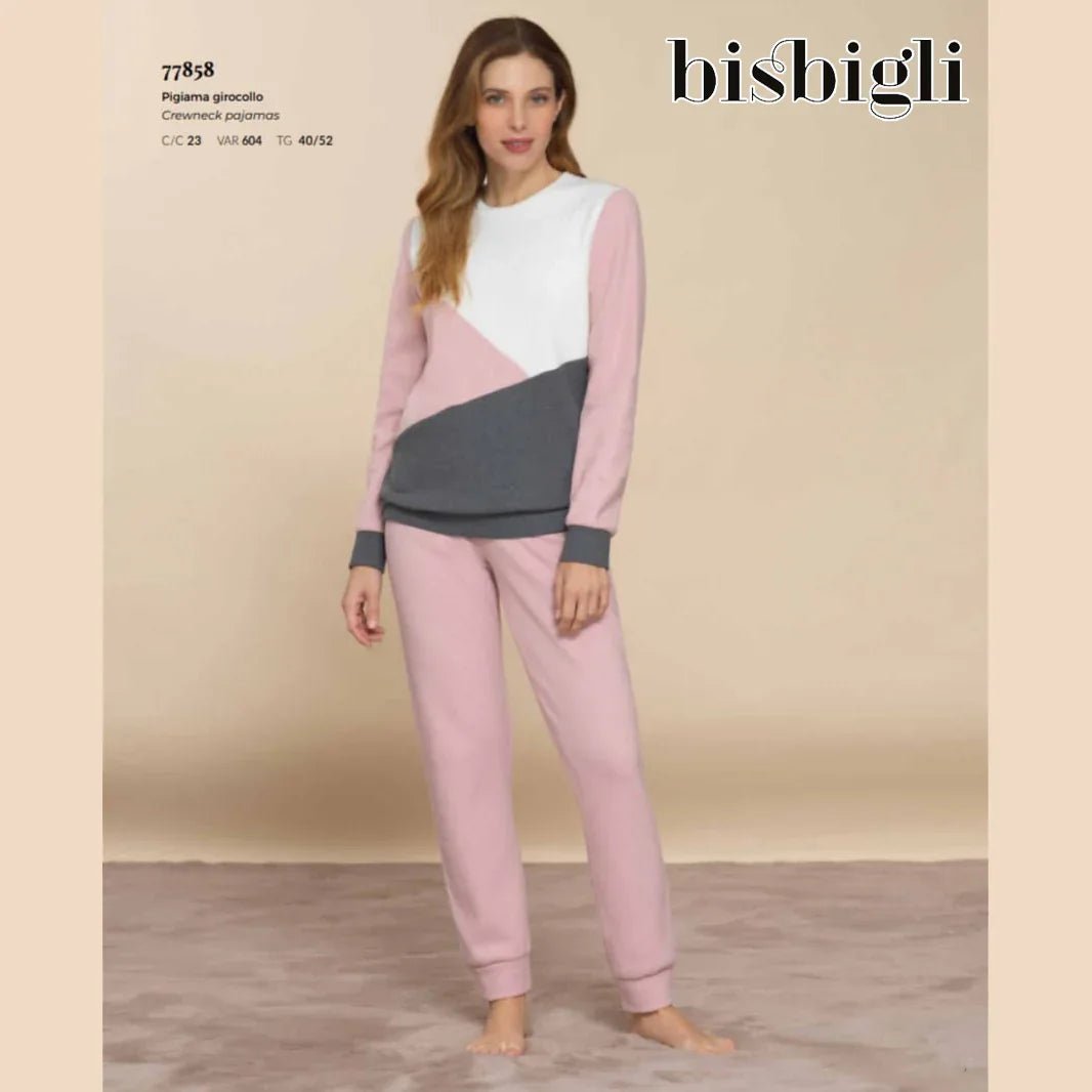 Pigiama Autunno/Inverno Donna Bee Cool BP377858 42 50 % CO 50% PL - The King Luxury