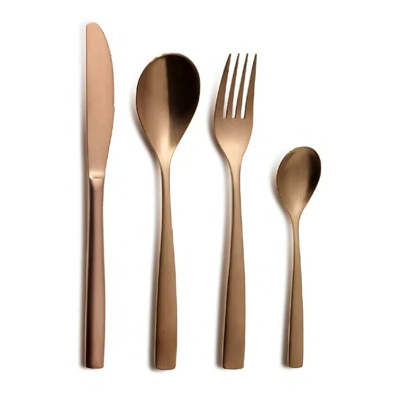 Set Posate Rosentable Rame 6325 Acciaio - The King Luxury