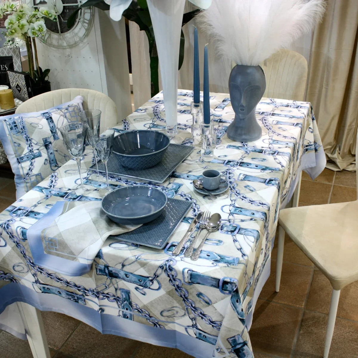 Tovaglia da Tavola X12 Enne Design Nizza - The King Luxury